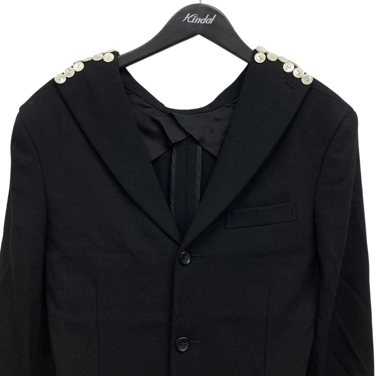 コムデギャルソンオムプリュス 24aw ボタンテーラードジャケット COMME des GARCONS HOMME PLUS(コムデギャルソンオムプリュス