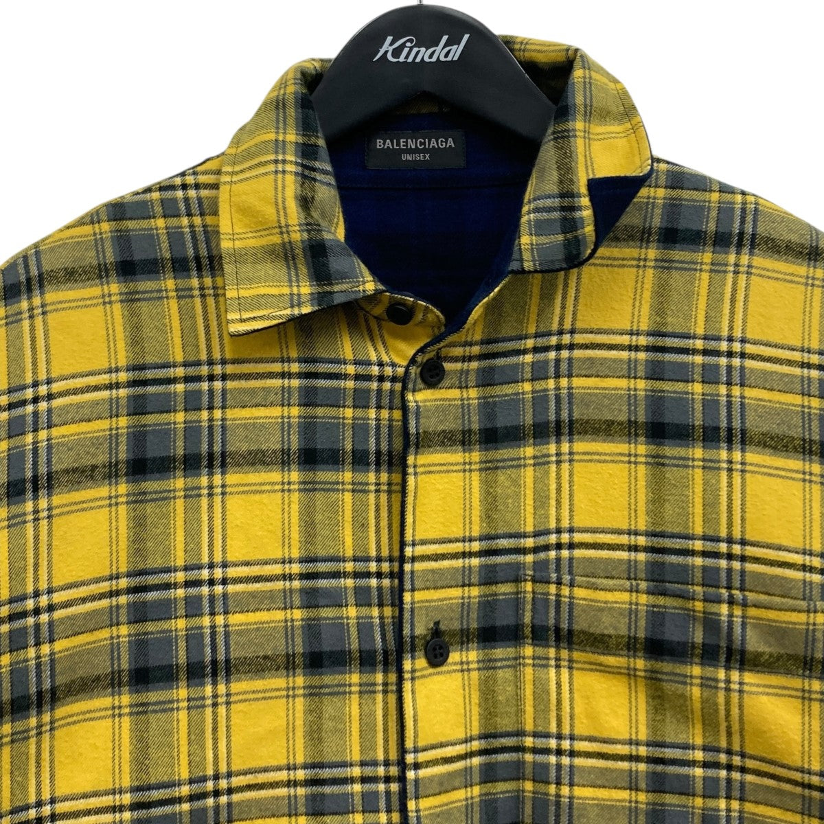 BALENCIAGA(バレンシアガ) 22AW リバーシブルチェック柄ヘビー