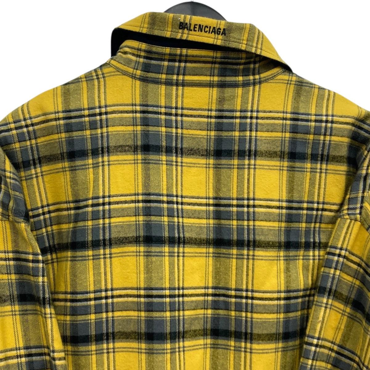 BALENCIAGA(バレンシアガ) 22AW リバーシブルチェック柄ヘビー