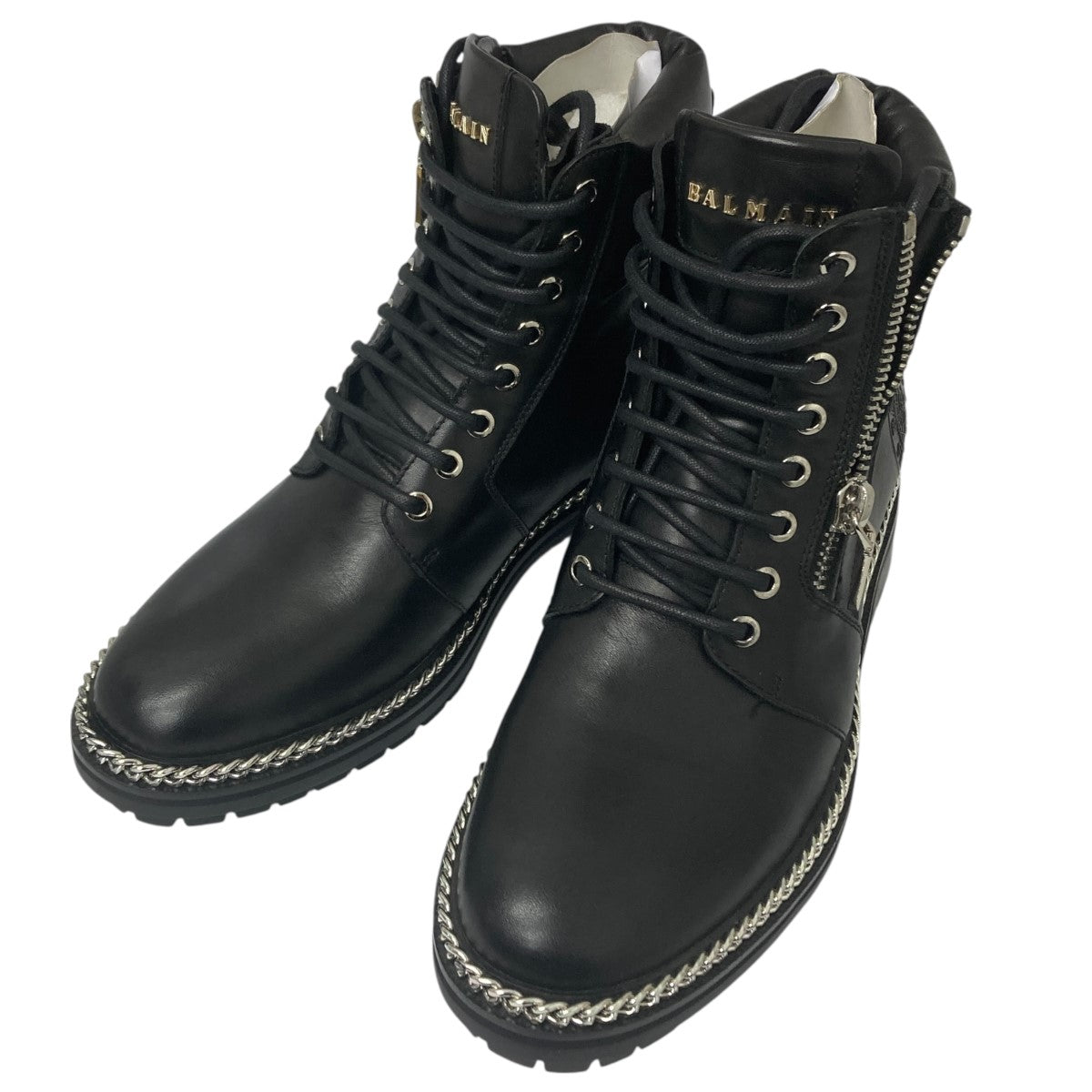 BALMAIN(バルマン) レザーハイカットスニーカーW5HT315BA80
