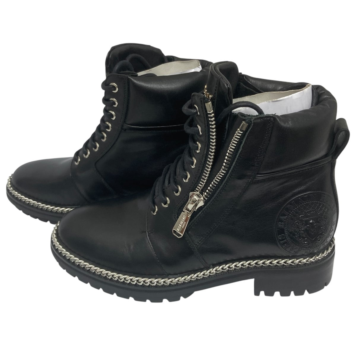 BALMAIN(バルマン) ブーツ ブラック サイズ 40｜【公式】カインドオル