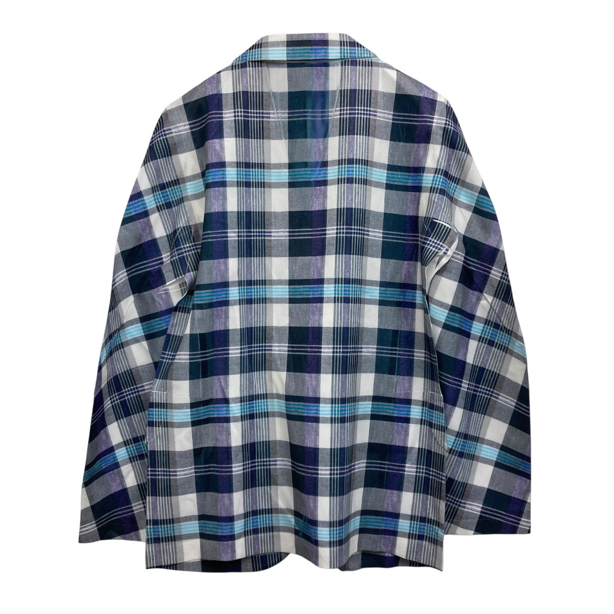 COMME des GARCONS SHIRT チェックテーラードジャケット 古着・中古-2枚目のアイテム画像