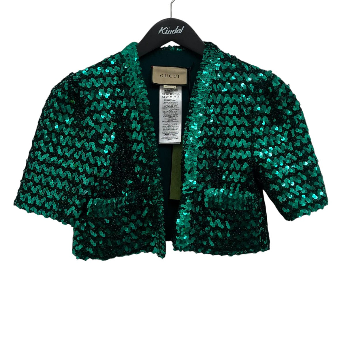 GUCCI スパンコールジャケット 古着・中古-1枚目のアイテム画像