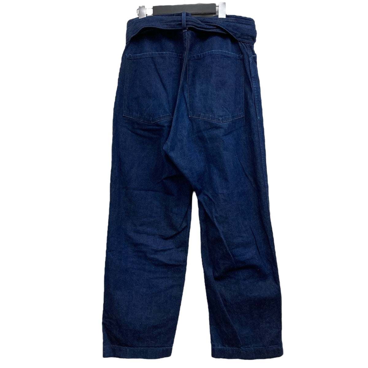 COMOLI 21AW ベルテッドデニム インディゴ COMOLI コモリ 21AW ベルテッドデニムパンツ U03-03011 インディゴ