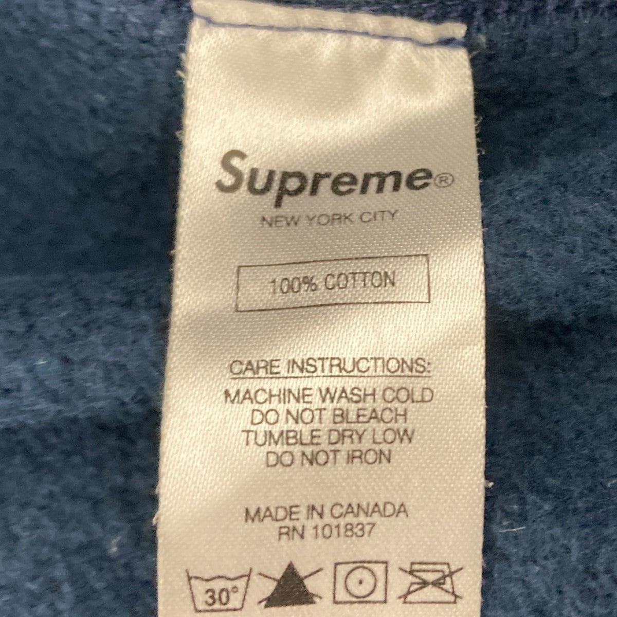 Supreme(シュプリーム) バンダナボックスロゴプルオーバーパーカー