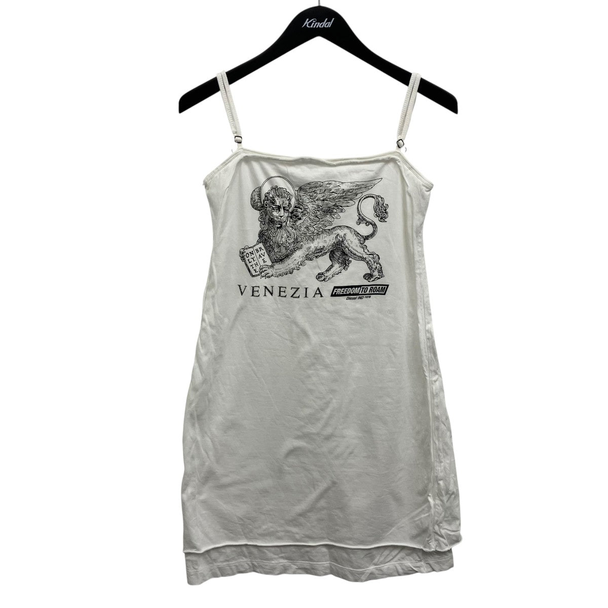 DIESEL プリントキャミソールワンピース 古着・中古-1枚目のアイテム画像