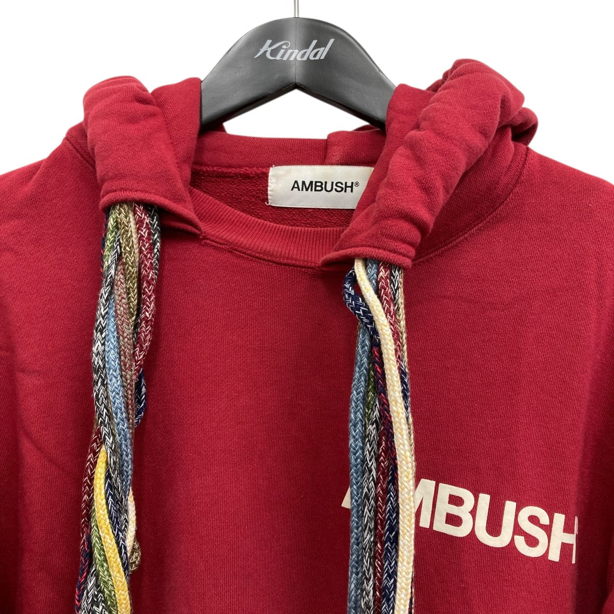AMBUSH(アンブッシュ) プルオーバーパーカー 12111418 レッド サイズ 3