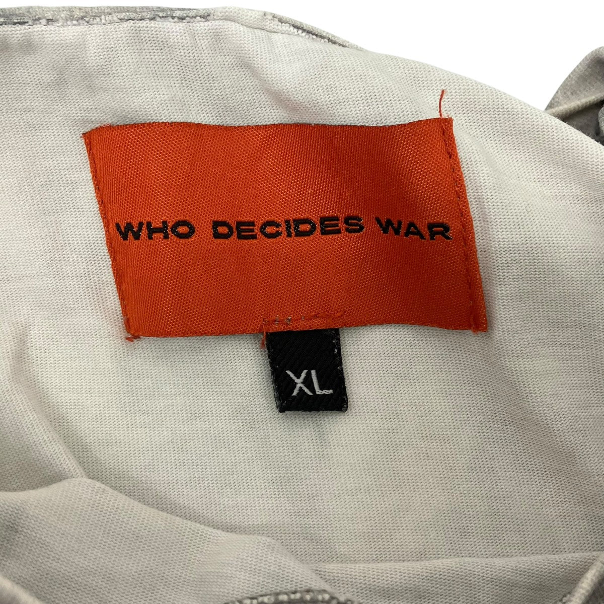 WHO DECIDES WAR プリントTシャツ 古着・中古-5枚目のアイテム画像