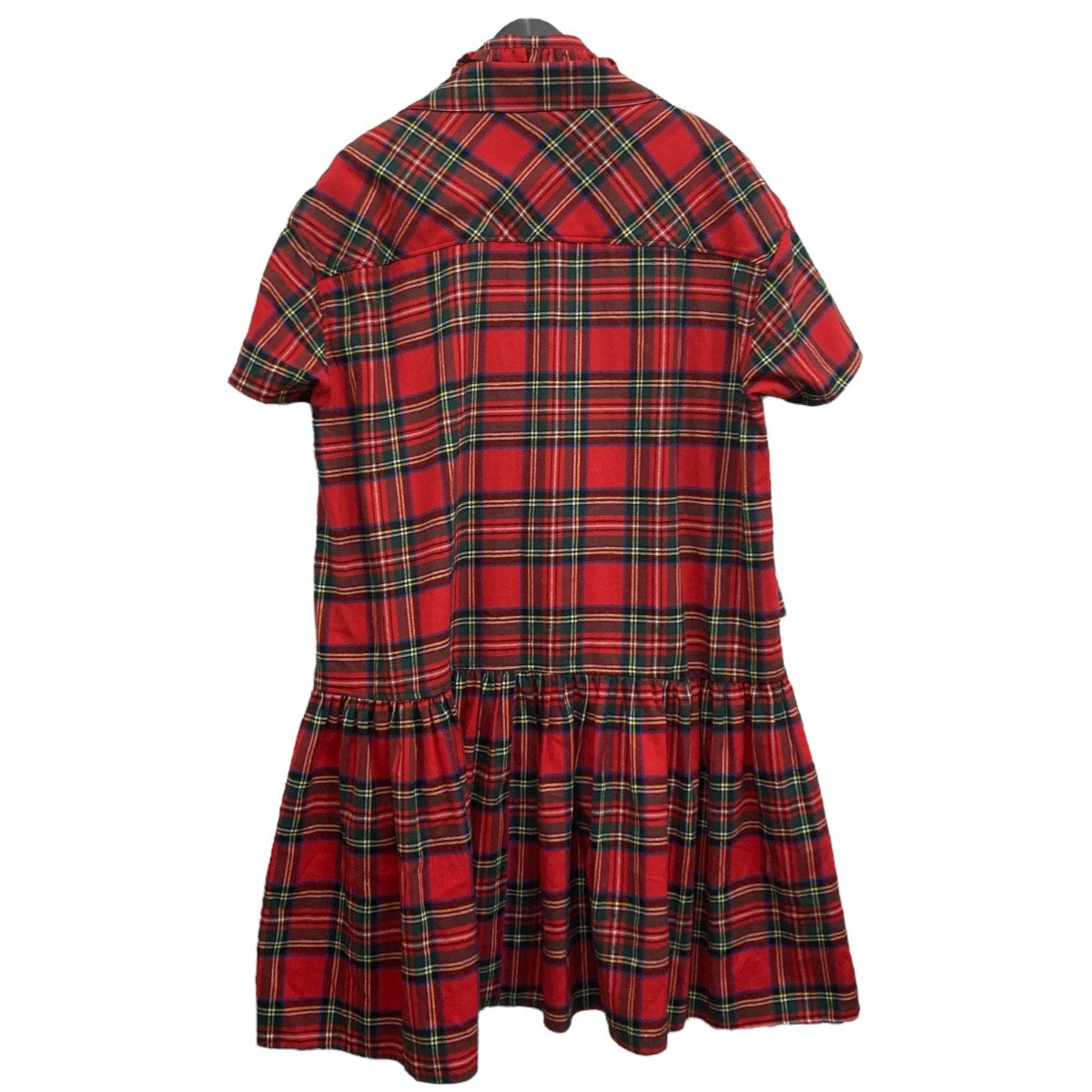 HEIHEI(ヘイヘイ) タータンチェックワンピース レッド サイズ FREE