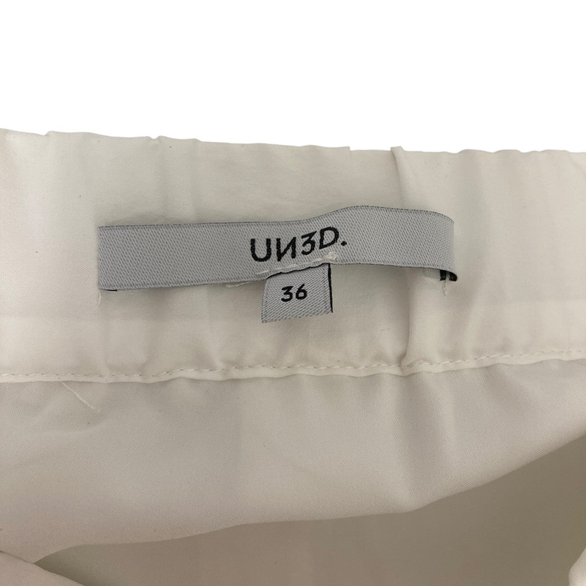 UN3D． ダブルラップスカート 古着・中古-4枚目のアイテム画像