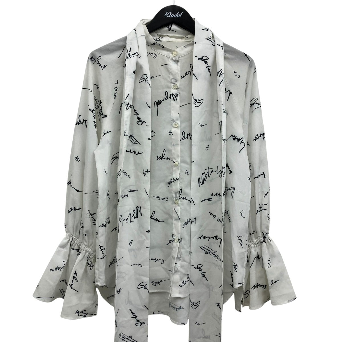 MAISON SPECIAL レタリングプリントシャツ 古着・中古-3枚目のアイテム画像