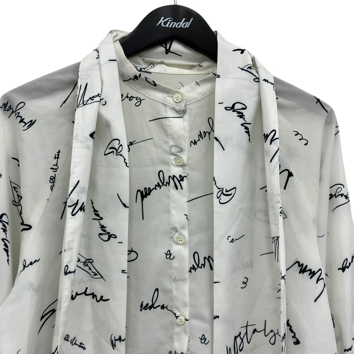 MAISON SPECIAL レタリングプリントシャツ 古着・中古-5枚目のアイテム画像