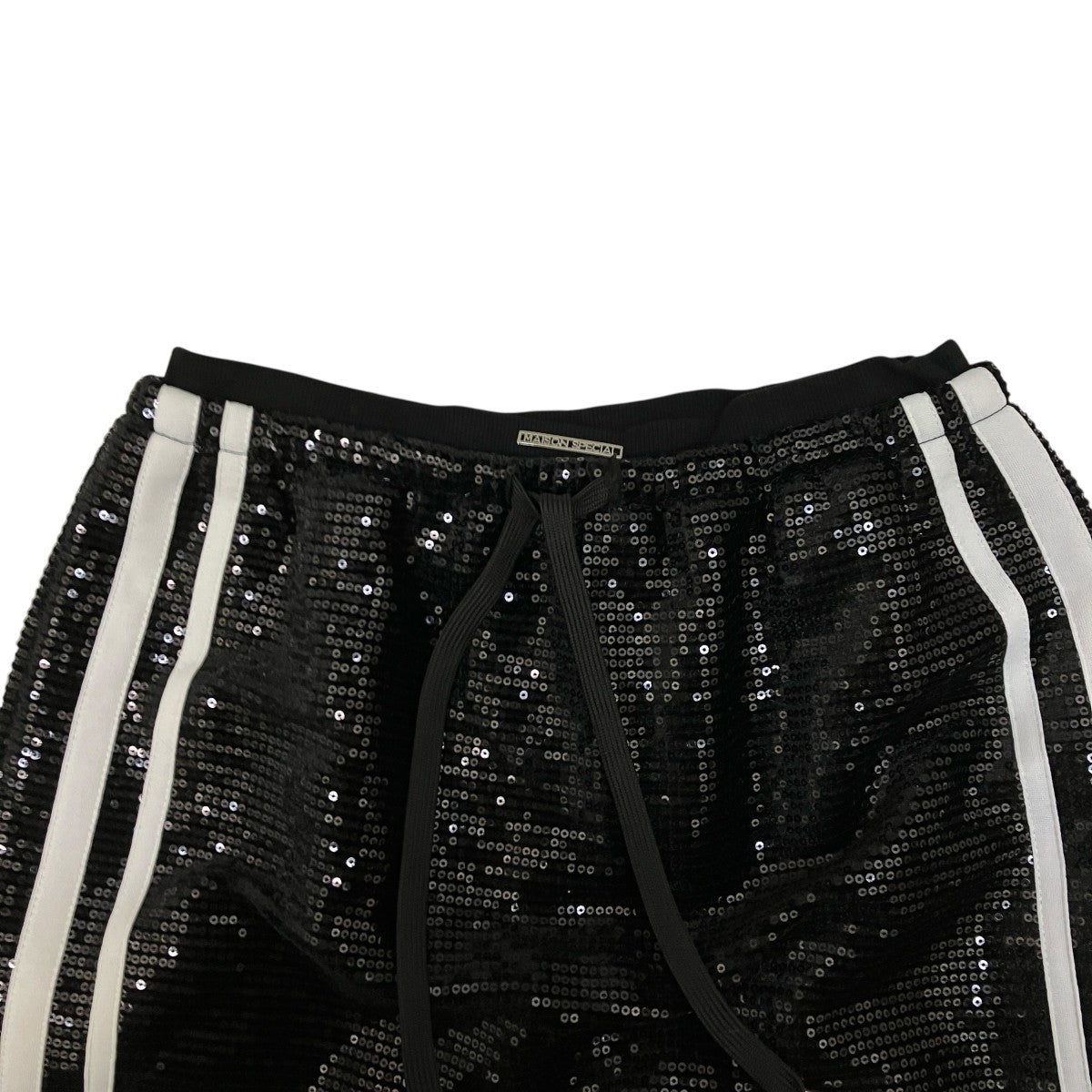 Sequins Side Line Track Skirtスパンコールサイドライントラックスカート21241515103