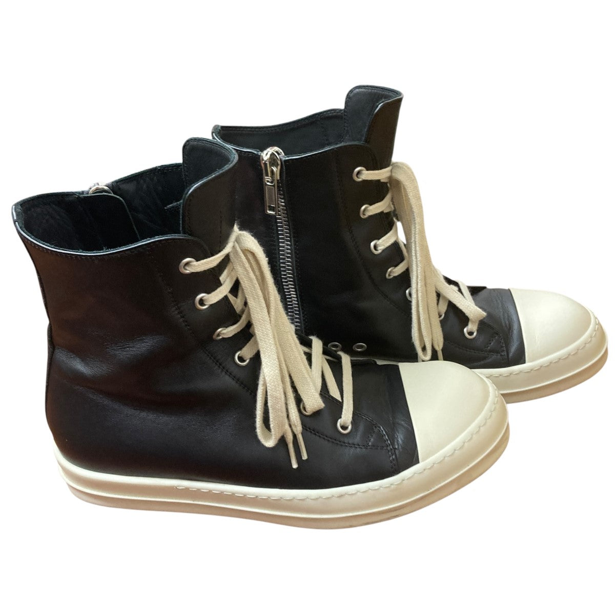 RICK OWENS ハイカットスニーカー 古着・中古-4枚目のアイテム画像