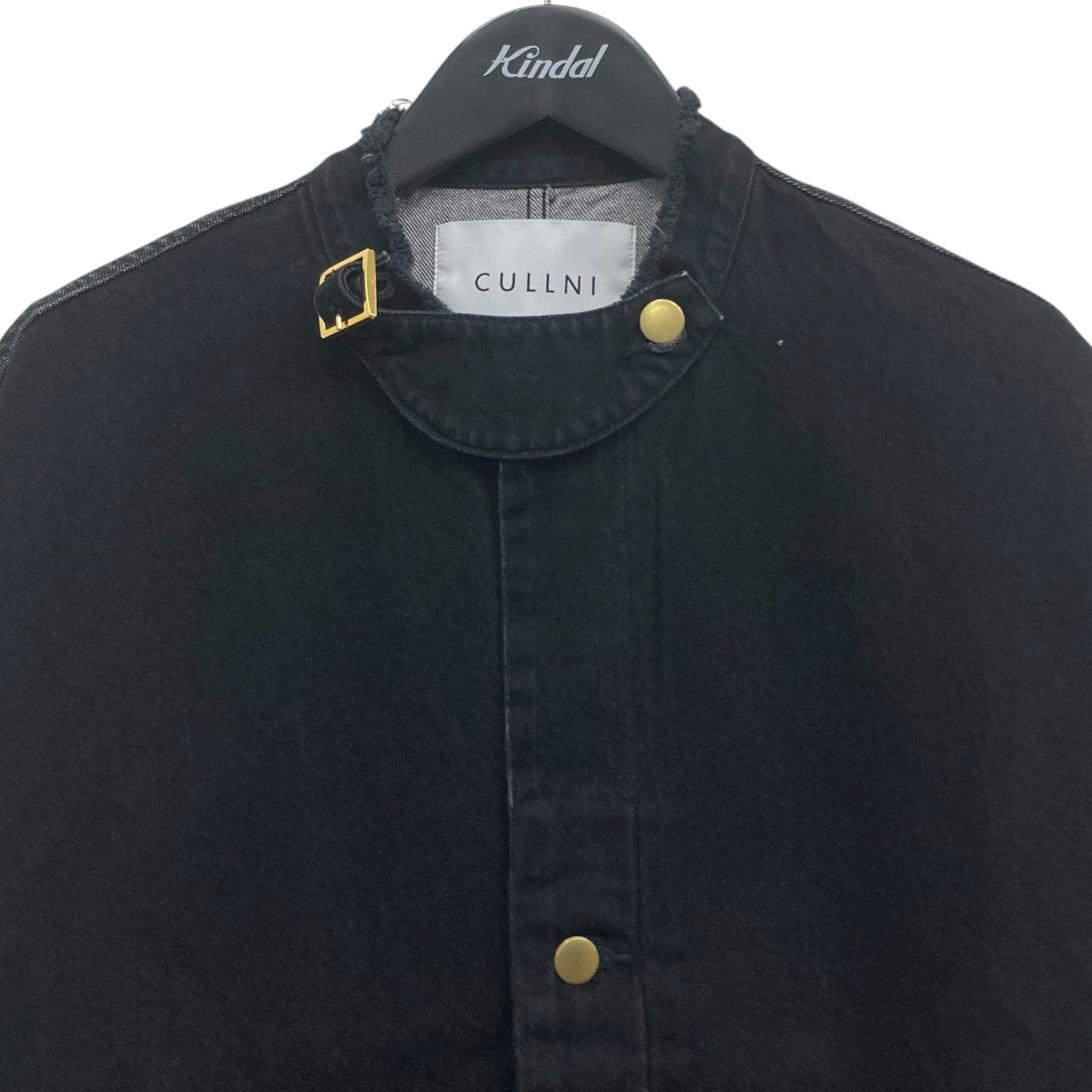 CULLNI ブラック テーラードジャケット CULLNI ジャケット テーラードジャケット 「別注」 DOUBLE ZIP