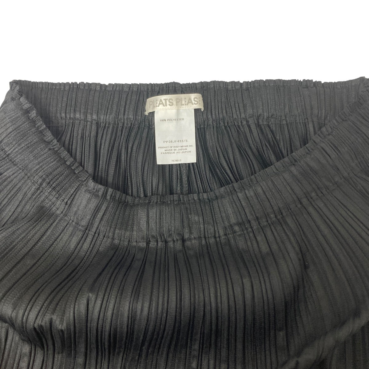 PLEATS PLEASE(プリーツプリーズ) プリーツパンツ PP36JF433 ブラック