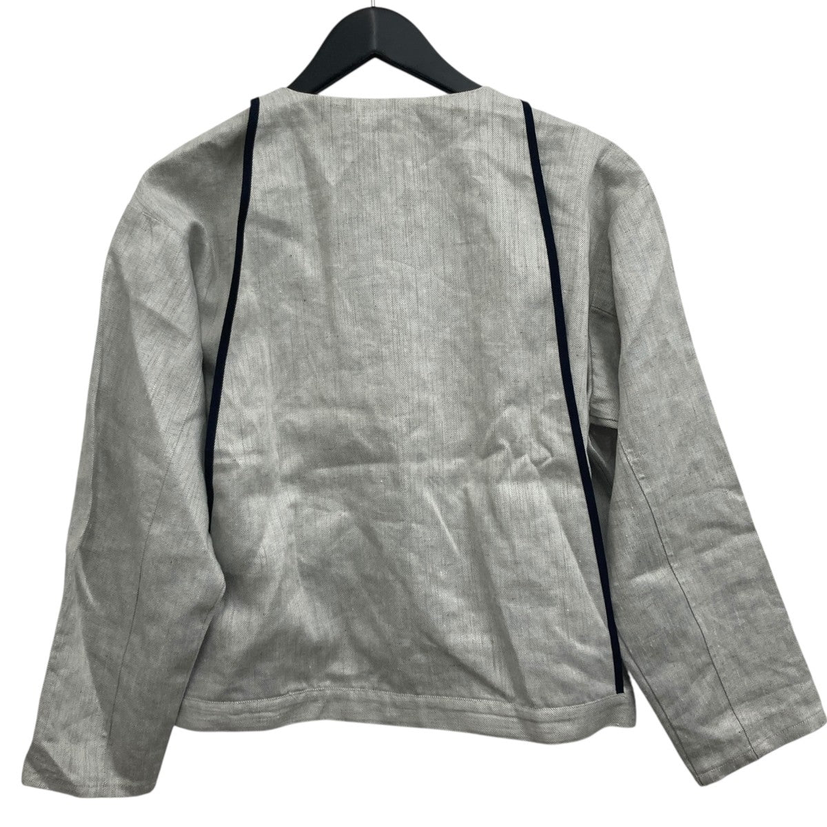 MARYAM NASSIR ZADEH ノーカラージャケット 古着・中古-2枚目のアイテム画像