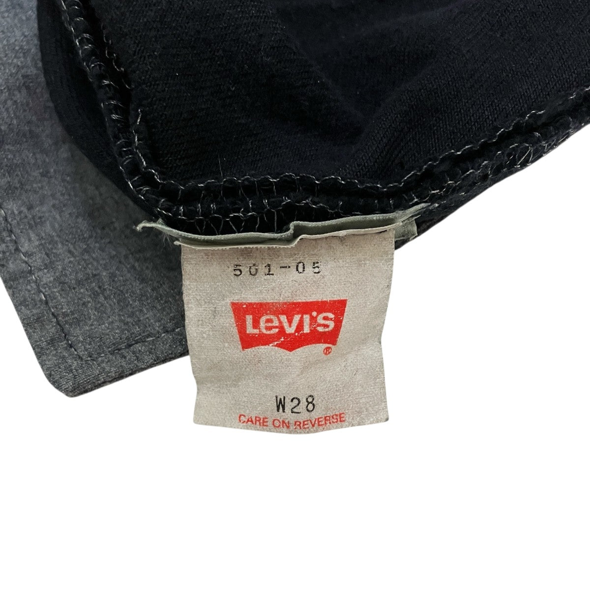 LEVI’S USA製 後染め501 90S vintageデニムパンツ501-05 古着・中古-5枚目のアイテム画像
