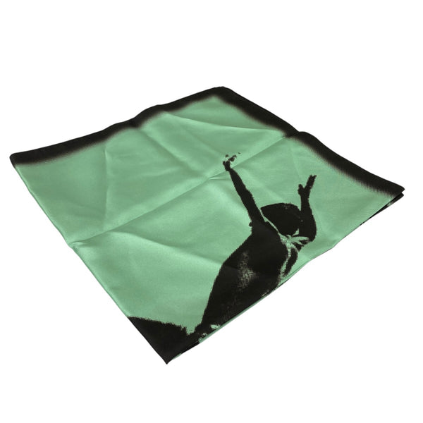 JIL SANDER(ジルサンダー) シルクスカーフ J54TF0002 グリーン｜【公式
