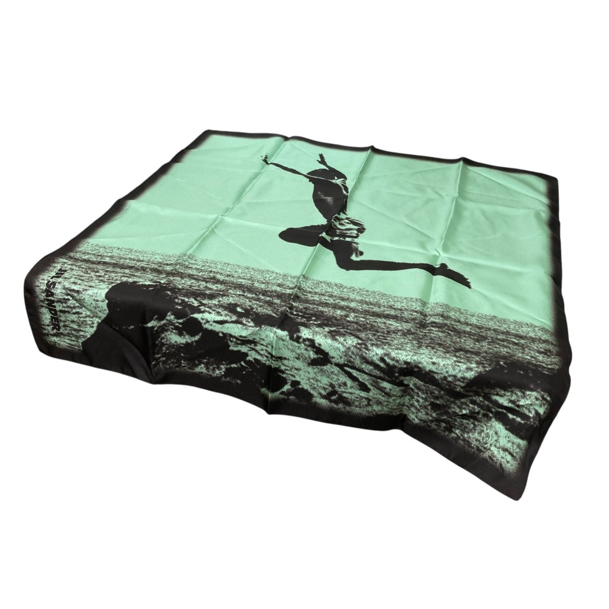 Jil Sander ジルサンダー シルク スカーフ JIL SANDER(ジルサンダー) シルクスカーフ J54TF0002 グリーン｜【公式