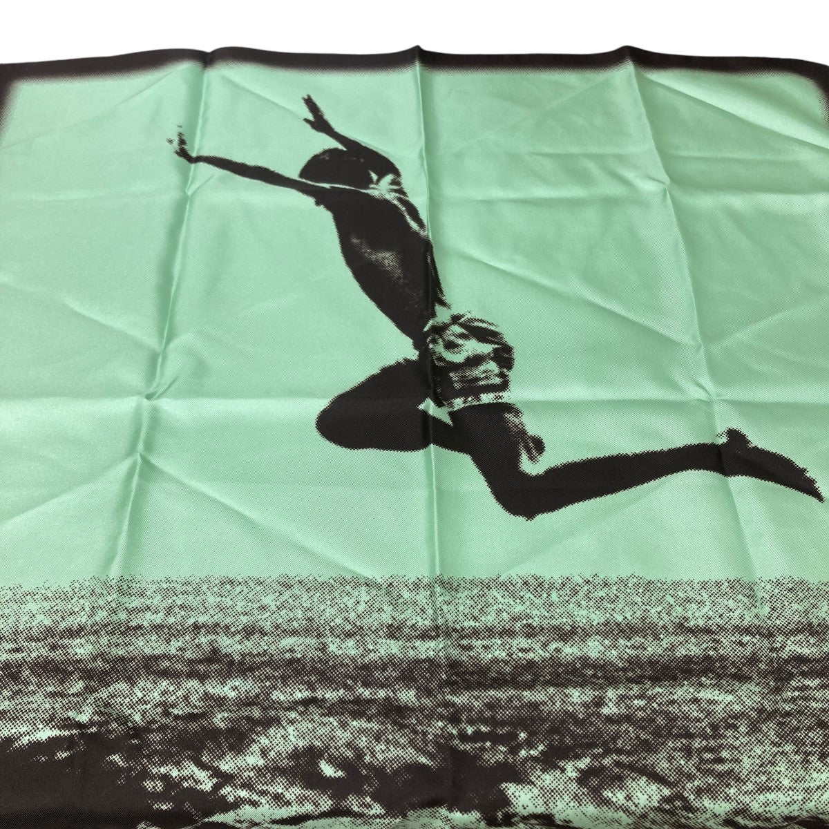 JIL SANDER(ジルサンダー) シルクスカーフ J54TF0002 グリーン｜【公式