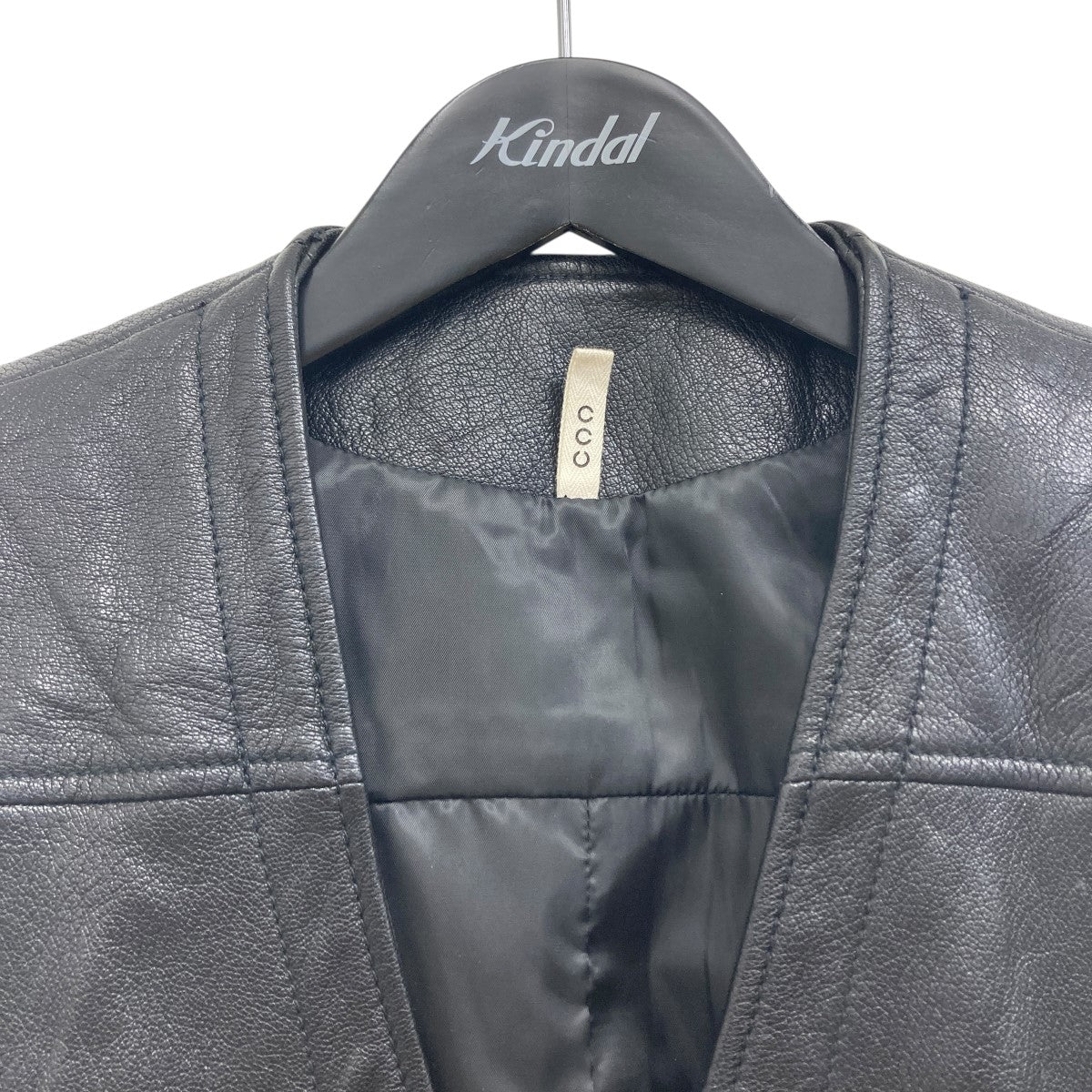 CCU(シーシーユー) CCフィリグリーレザーベストVW-02-C-GOAT-3 VW-02-C