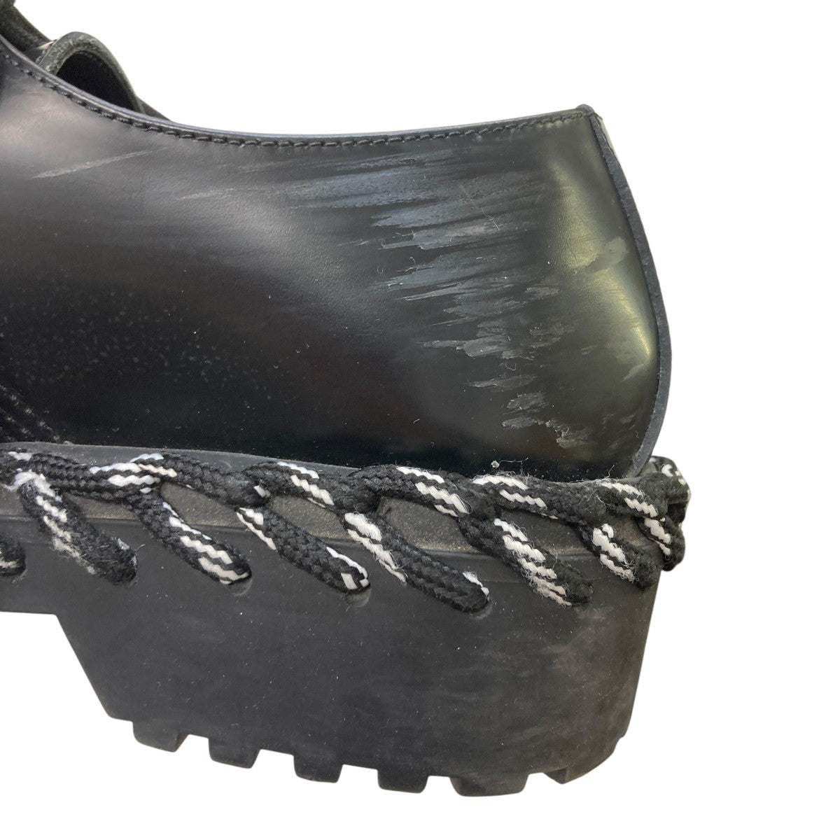 BALENCIAGA(バレンシアガ) レザーシューズ 530268 ブラック