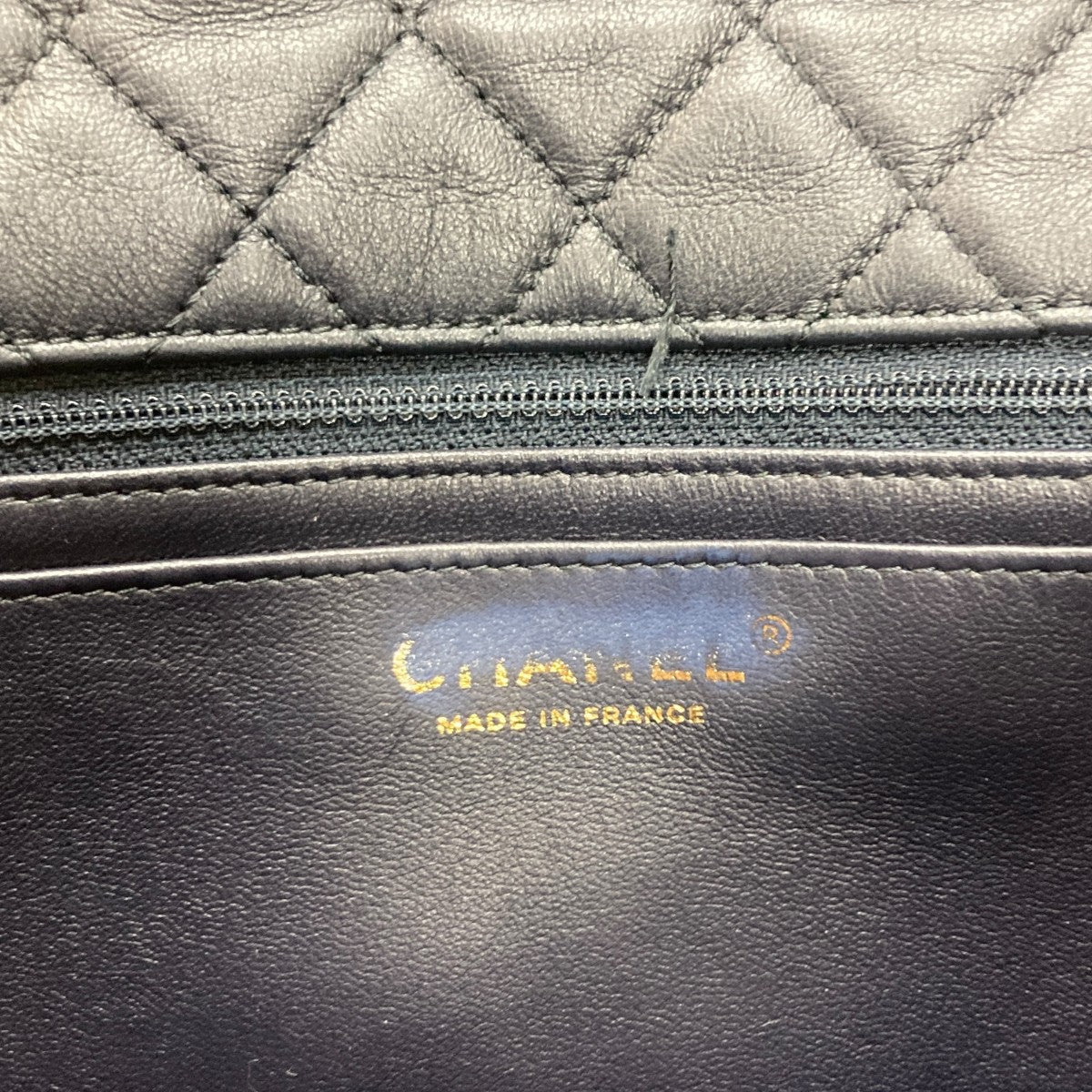 CHANEL(シャネル) シアリングラムスキンチェーンショルダーバッグ 28