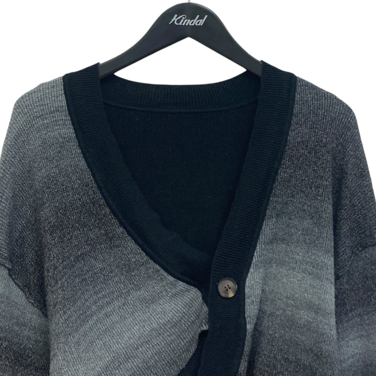 PERVERZE(パーバーズ) ダメージ加工カーディガン 0122010503 グレー