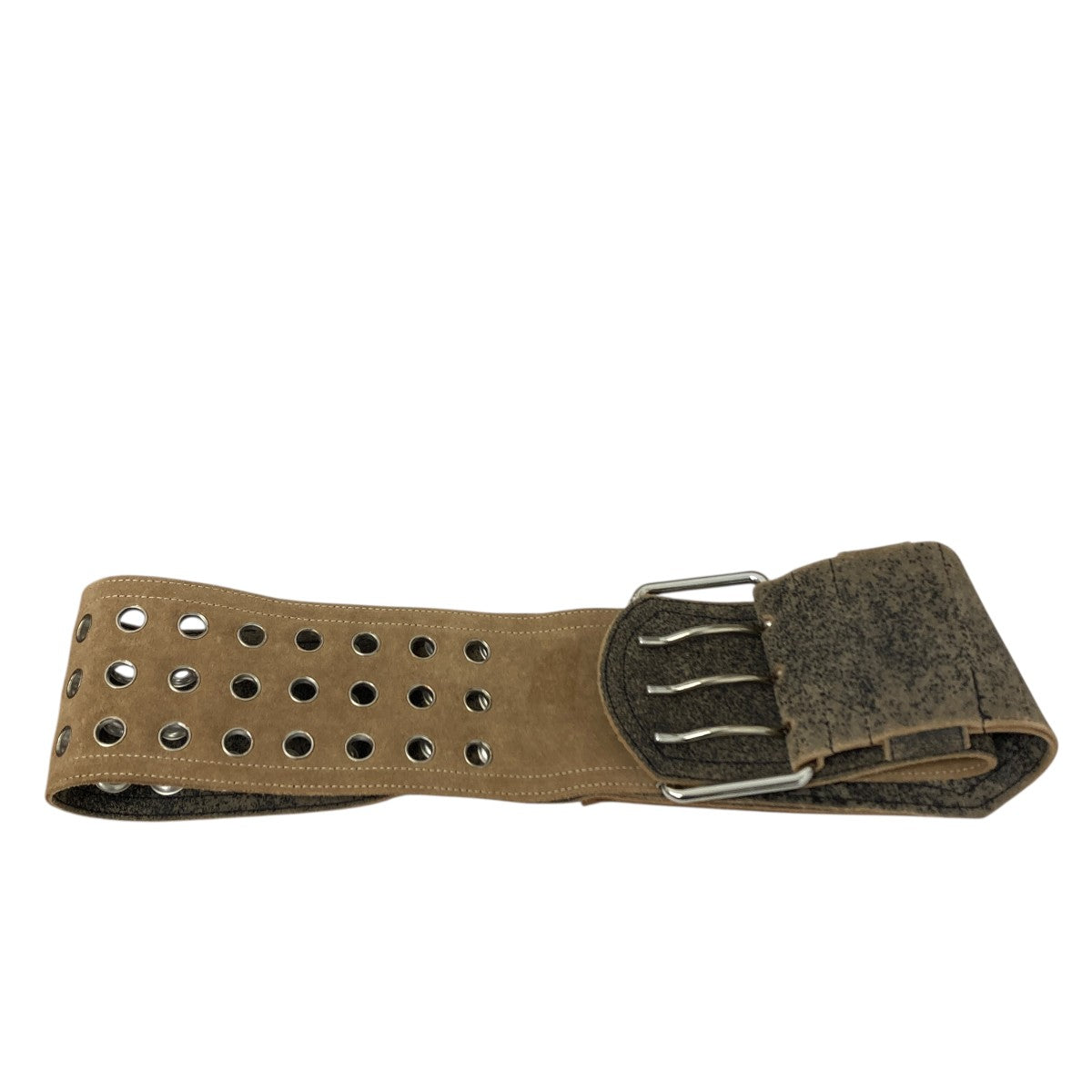 Unisex Big Belt Black レザービッグベルト
