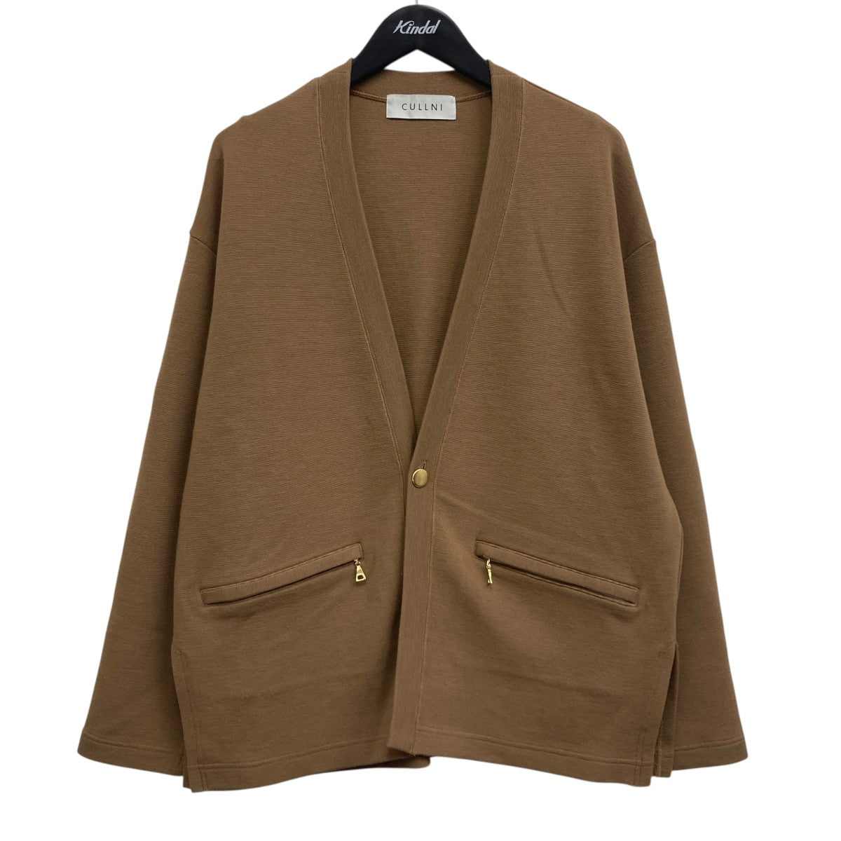 cullni クルニ ダウンベスト CULLNI - 【残り一点】High Count Twill Removable Sleeves Down