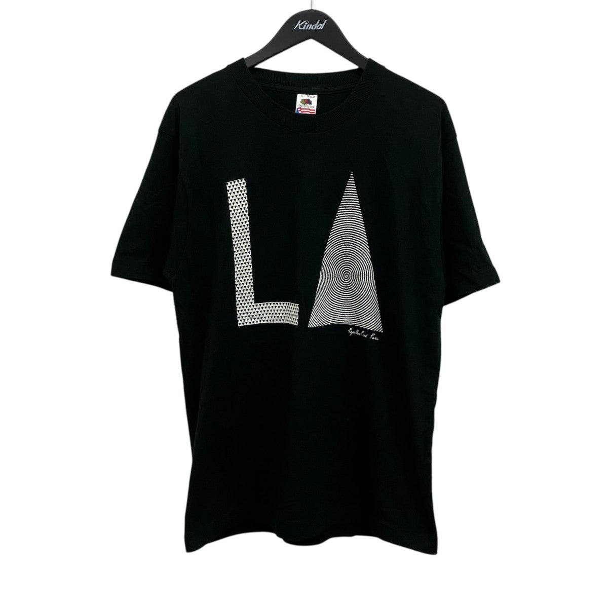 VINTAGE papillon prod paris LA TeeアートTシャツ 古着・中古-1枚目のアイテム画像