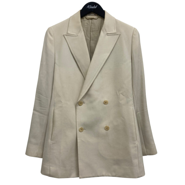 AURALEE(オーラリー) Light WOOL MAX GABARDINE DOUBLE JACKET