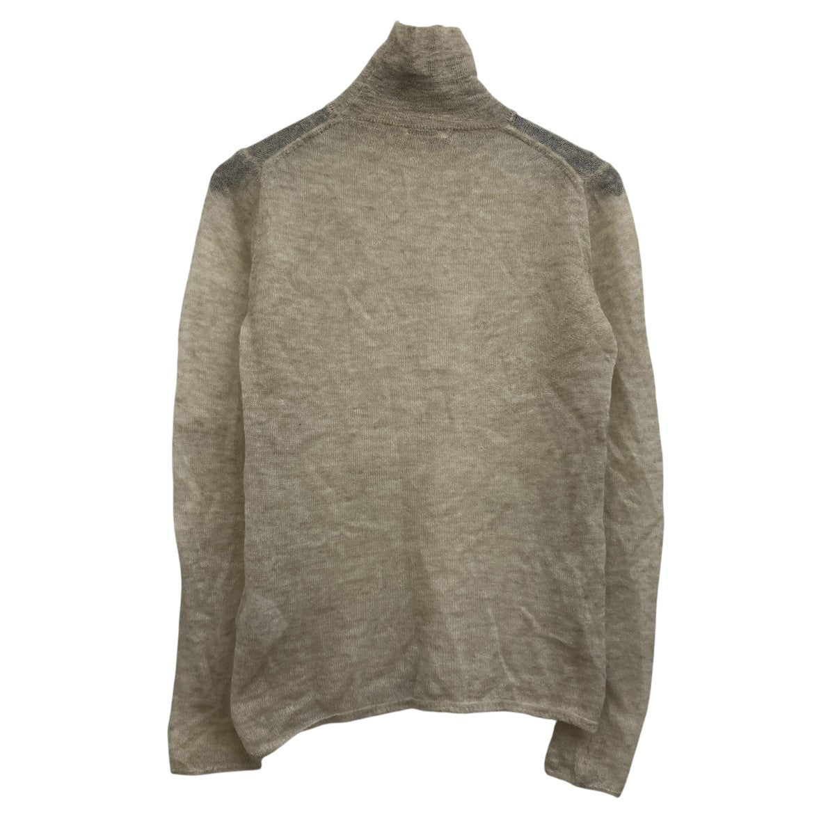 AURALEE KID MOHAIR SHEER KNIT タートルネックシアーニット 古着・中古-2枚目のアイテム画像