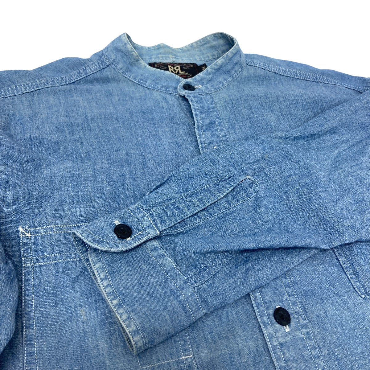 RRL(ダブルアールエル) デニムシャツ インディゴ サイズ M｜【公式