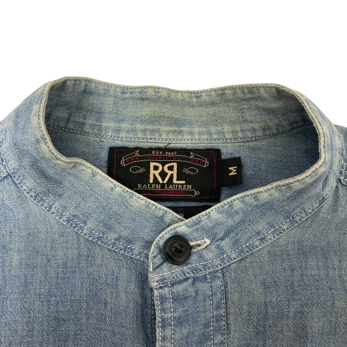 RRL デニムシャツ 古着・中古-5枚目のアイテム画像