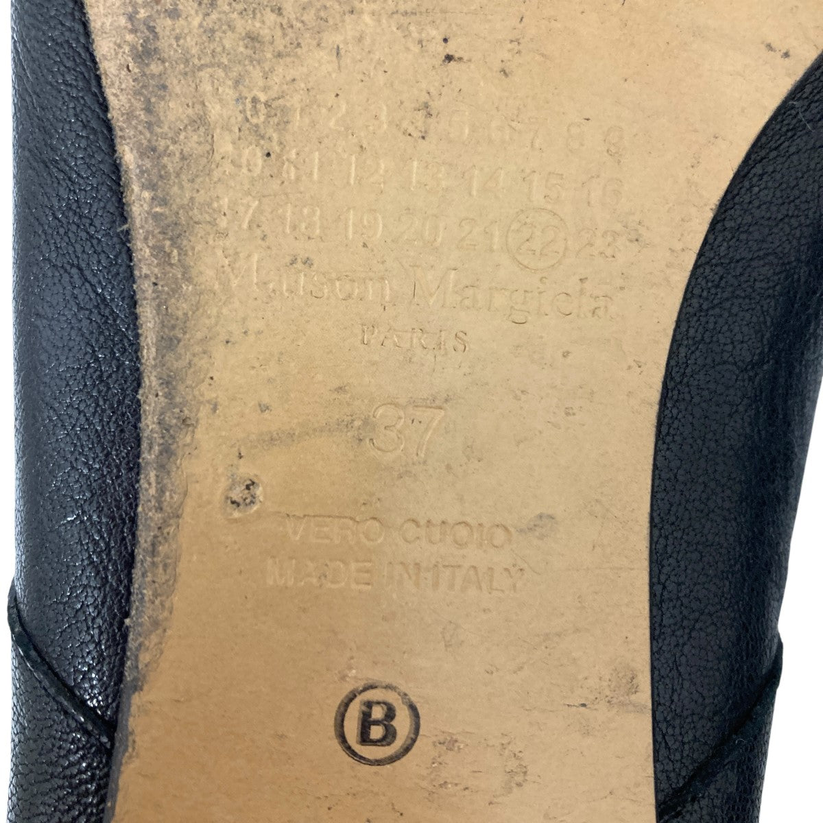 Maison Margiela(メゾンマルジェラ) 足袋バレエシューズ ブラック