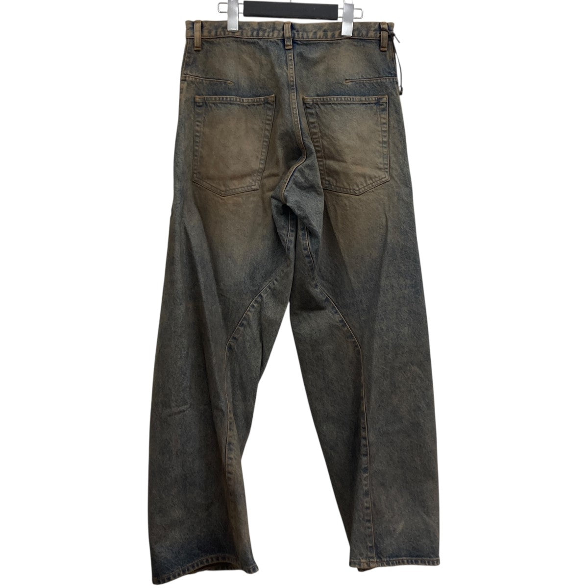 パンツ nvrfrgt 3D Twisted Jeans NVRFRGT - 【25AW】3D ツイステッド ワイド レッグ ジーンズ