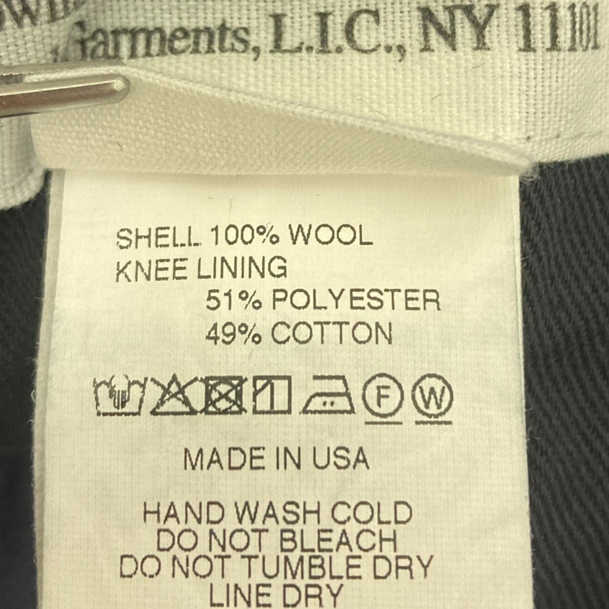 Engineered Garments(エンジニアドガーメンツ) CARLYLE PANT WOOL