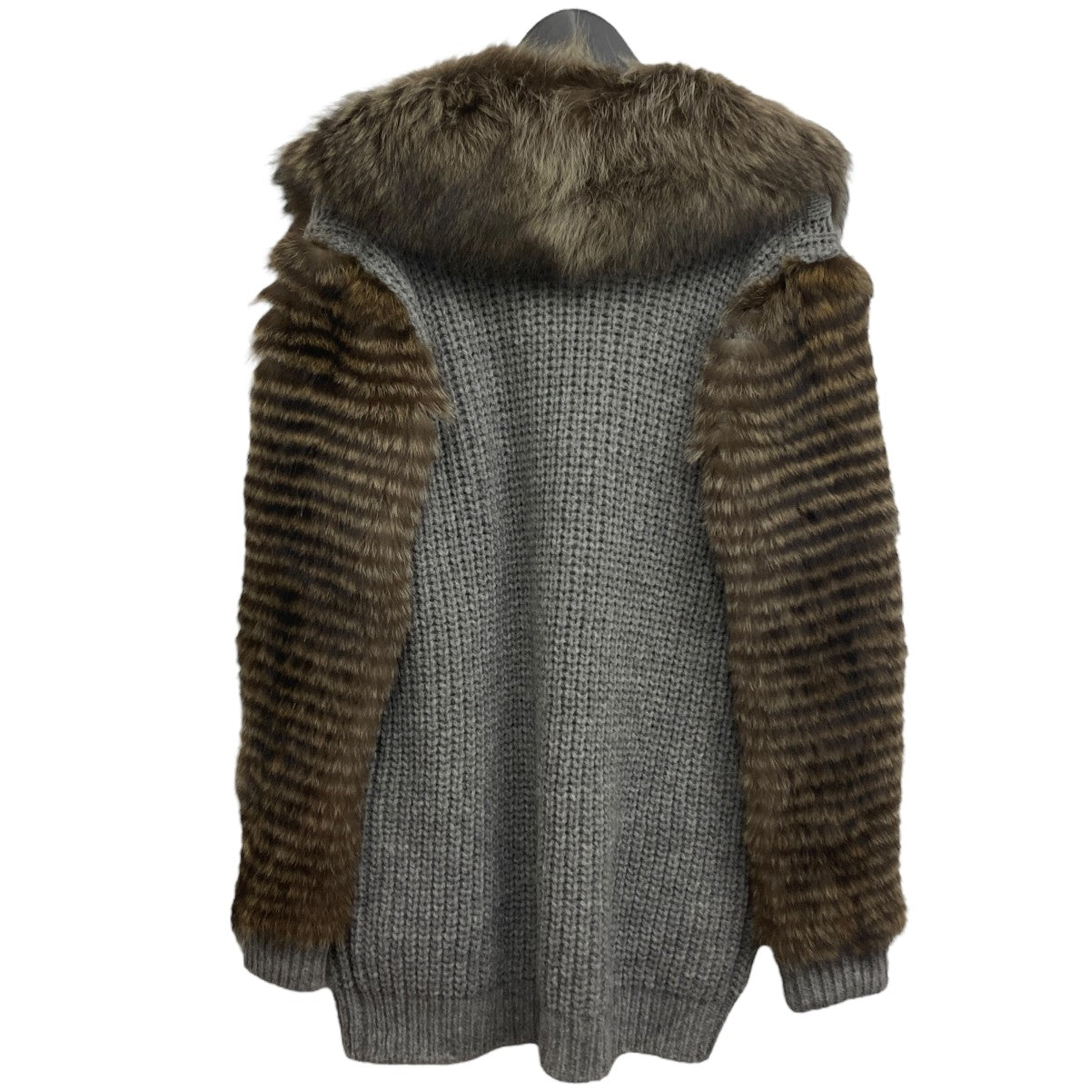 PRADA(プラダ) 11AW ニットカーディガン 155111 1A8Z グレー