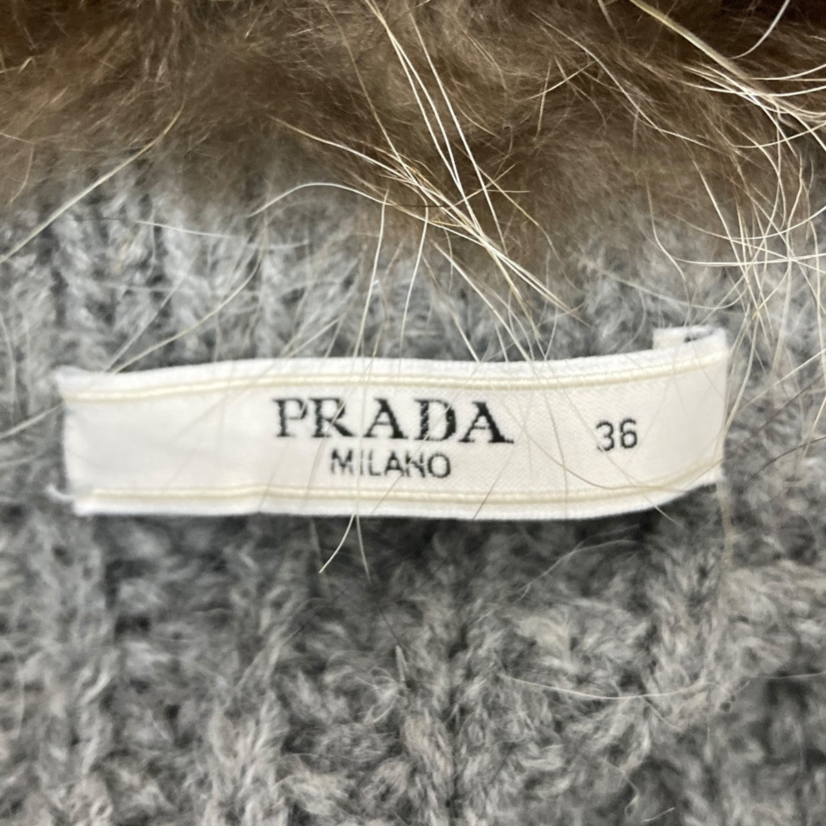 希少サイズ 54 PRADA プラダ カーディガン オーバー ニット rare コメ兵｜プラダ PRADA カーディガン｜PRADA｜レディース