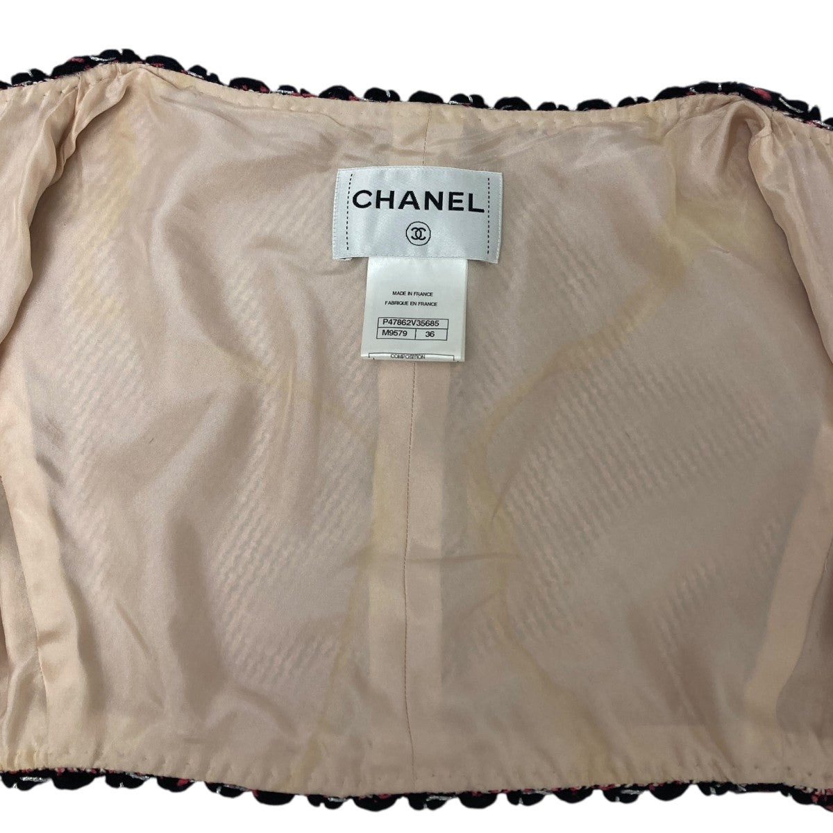 CHANEL(シャネル) 14SSLESAGE TWEED BOLERO SWEATER ボレロジャケット