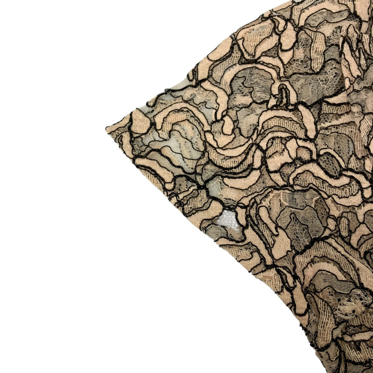 Christian Dior 花柄レースシャツ 古着・中古-4枚目のアイテム画像