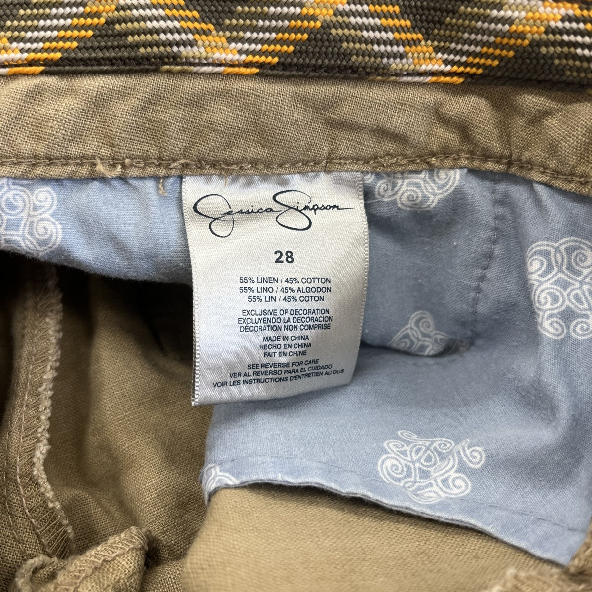 SEAN JOHN カーゴショートパンツJSB38206CL 古着・中古-4枚目のアイテム画像