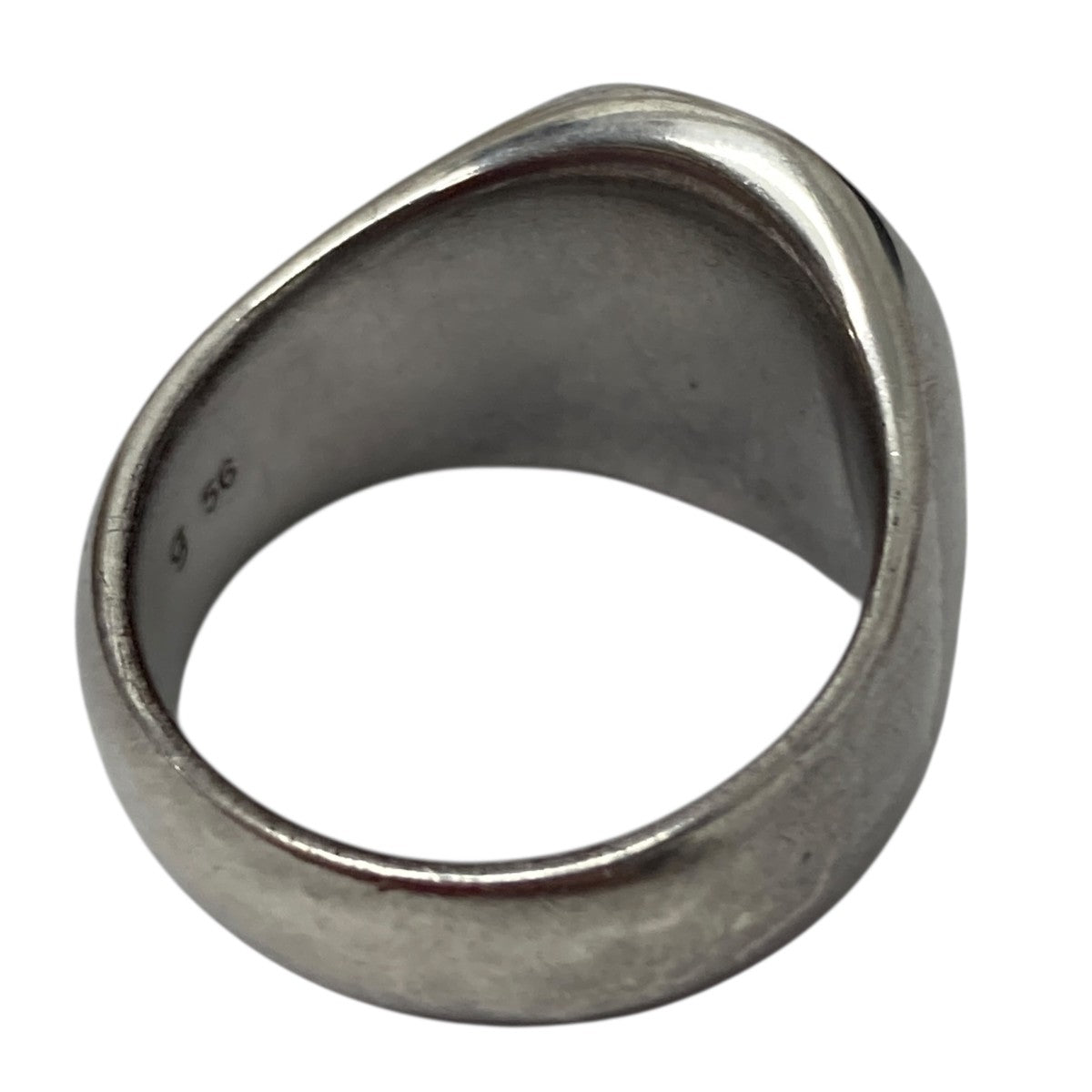 TOM WOOD(トムウッド) Oval Tiger Eyeリング シルバー×ブラウン サイズ