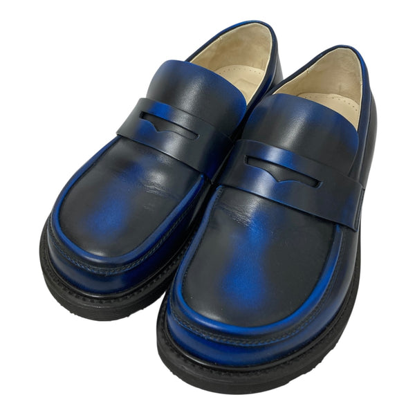 ロエベ　ローファー　青 LOEWE(ロエベ) ローファー 092306 ネイビー サイズ 40｜【公式