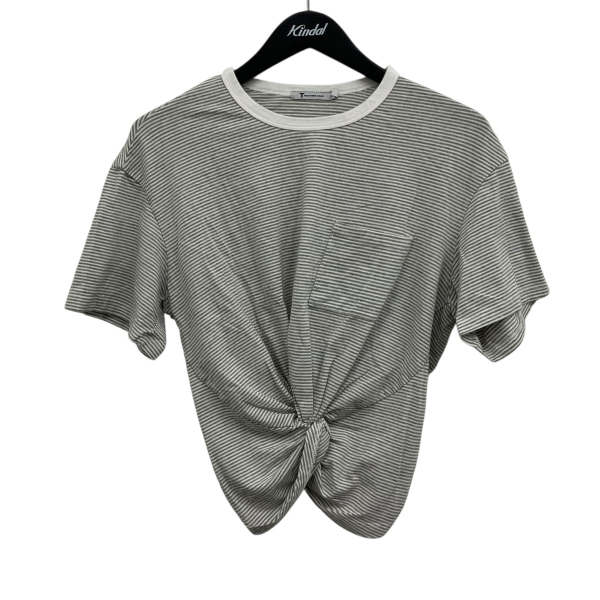 T by ALEXANDER WANG ボーダーTシャツ 古着・中古-1枚目のアイテム画像