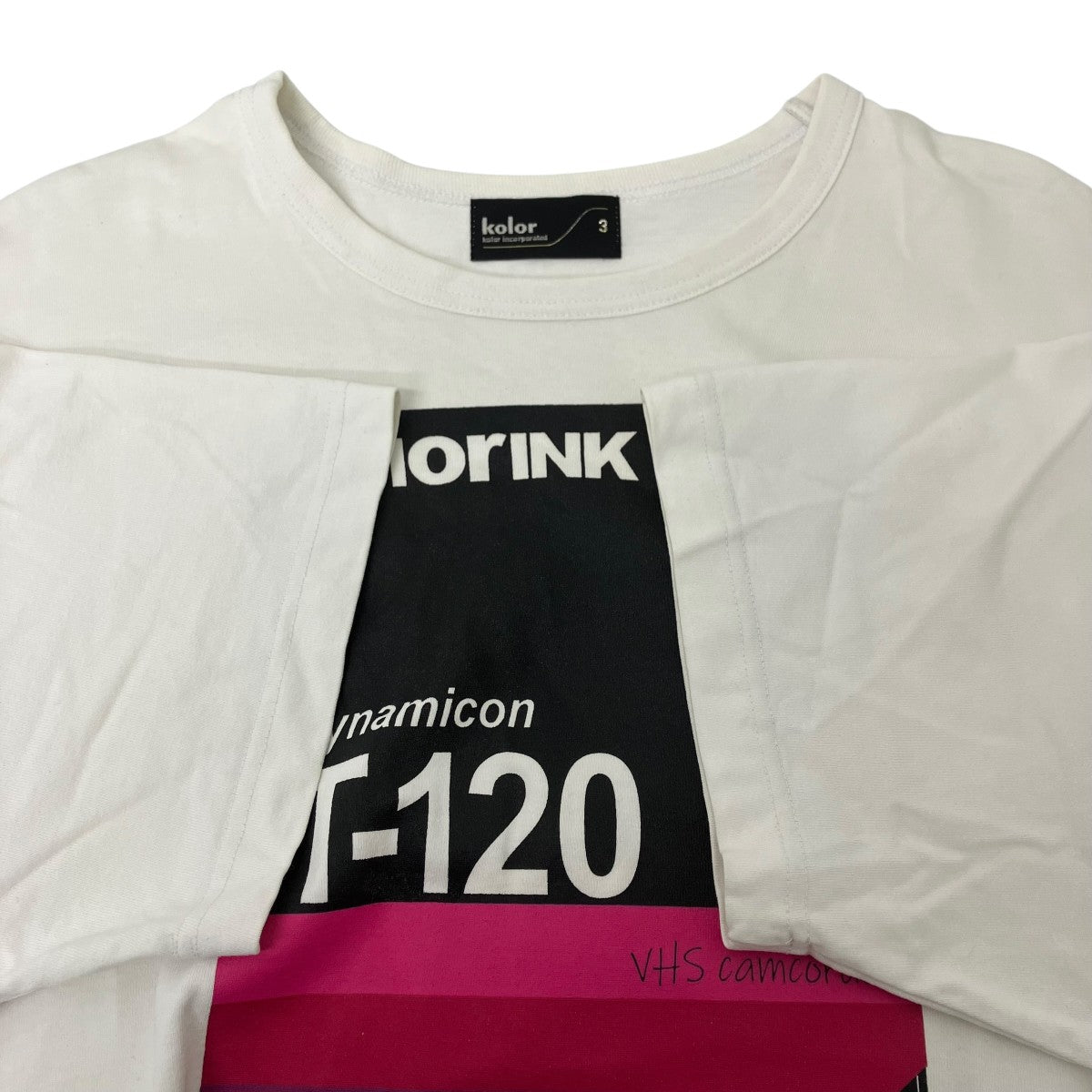 KOLOR Graphic S S Tee グラフィックTシャツ 古着・中古-4枚目のアイテム画像