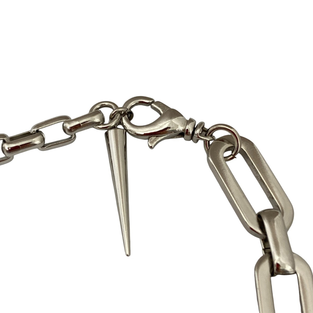 ジュンヤワタナベ スパイク付きチェーンネックレス