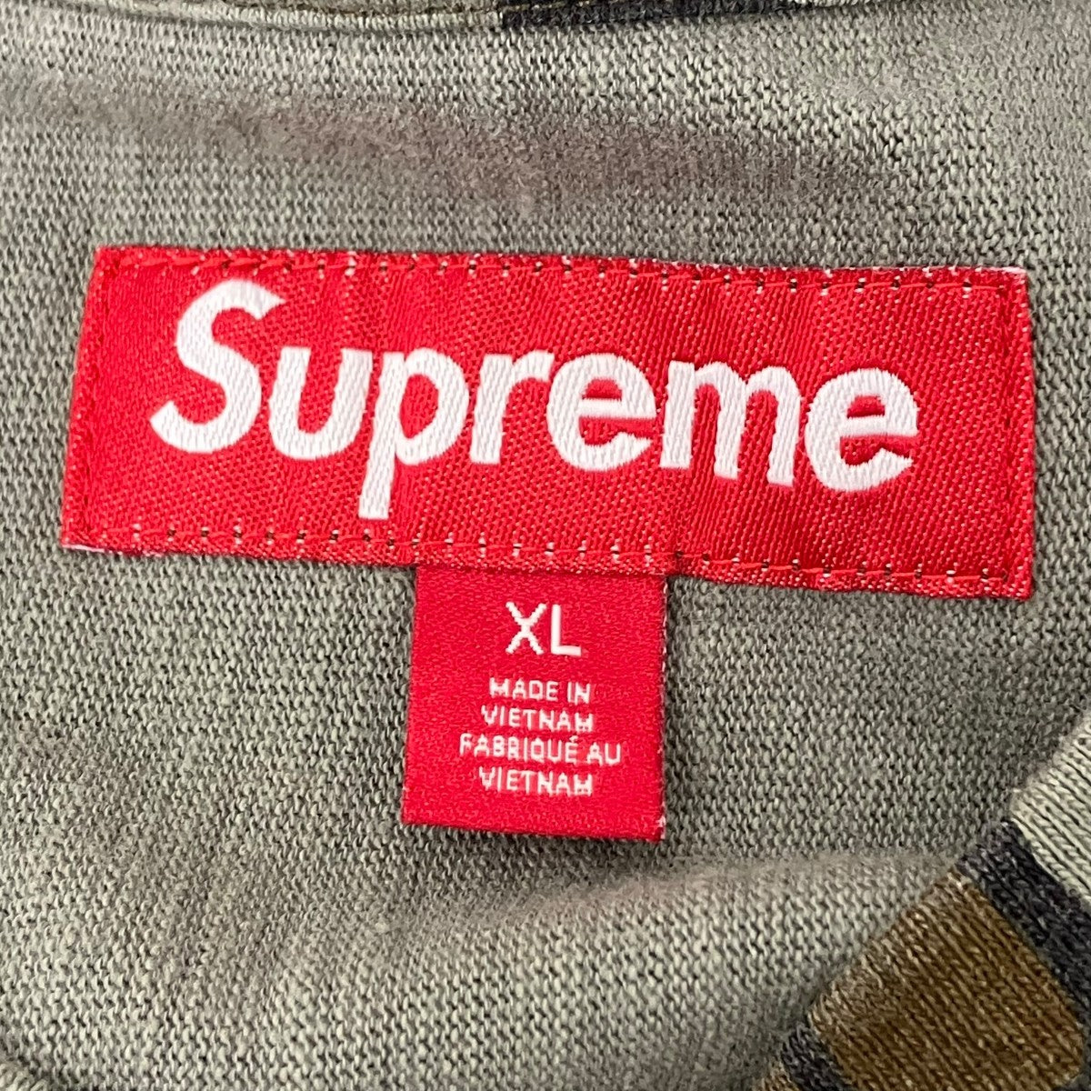 Supreme カモフラージュTシャツ 古着・中古-5枚目のアイテム画像